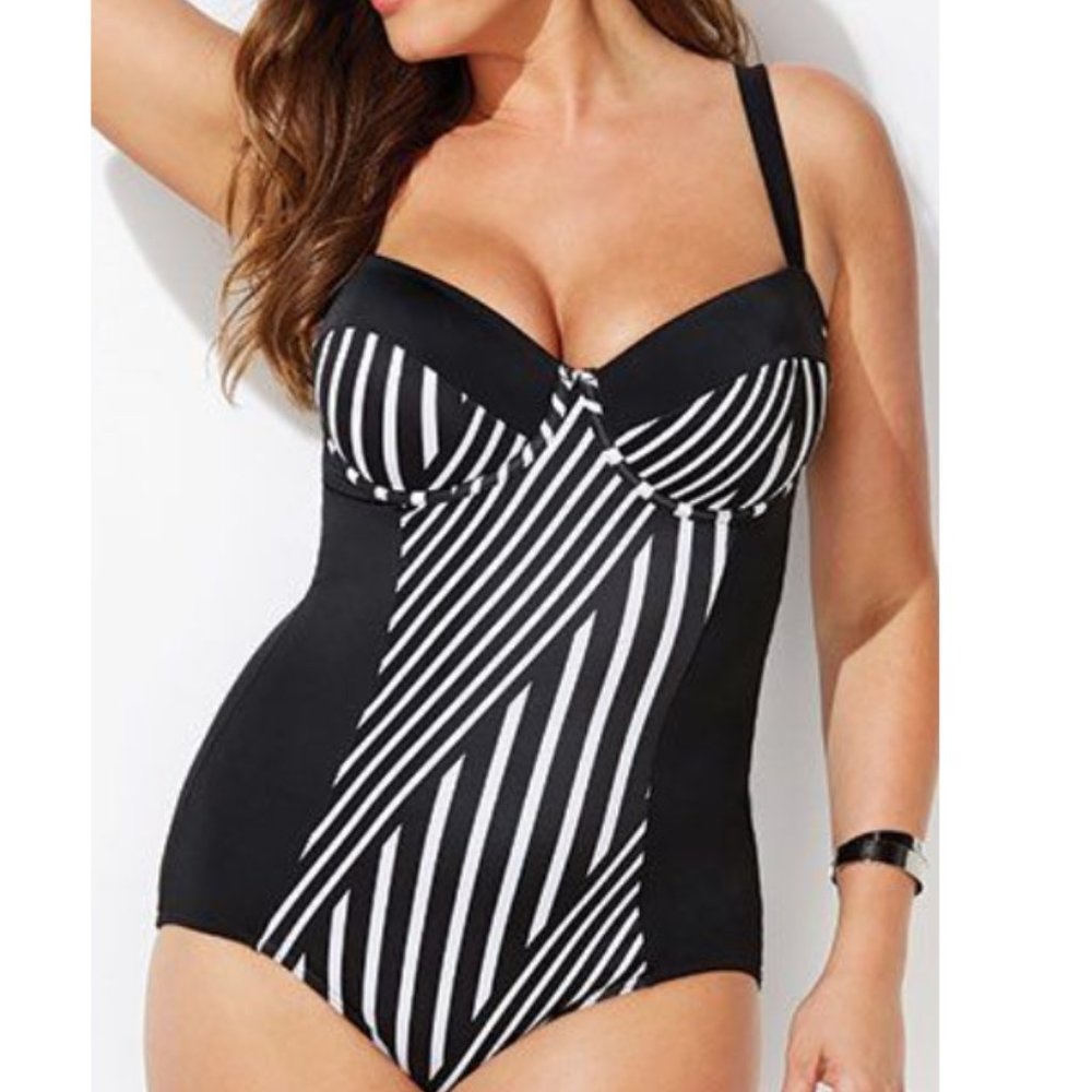 Underwire Maillot One Piece Swimsuits For All !